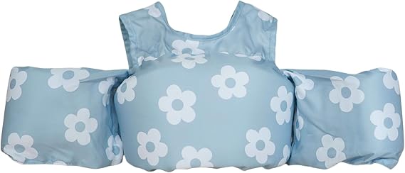 Ava + Oliver Toddler Swim Vest - Toddler Floaties Jacket & Water Wings for Boys & Girls - Durable & Adjustable Fit - Secure & Comfortable Kids Puddle Jumper for Pools