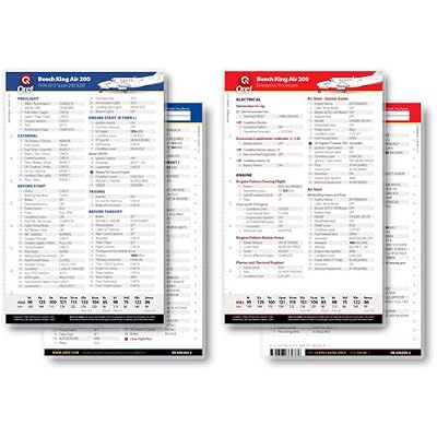 Cessna 172 Universal Qref Checklist Card