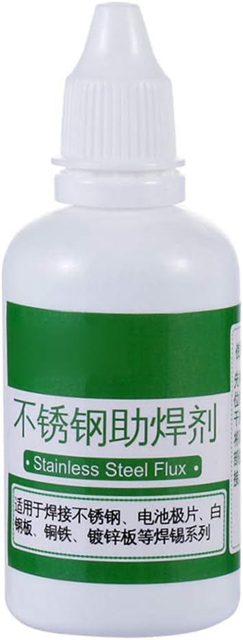 Powerful Soldering No-Clean Flux Stainless Steel Plate Iron Battery Welding Water Liquid Flux 50ml Bottle