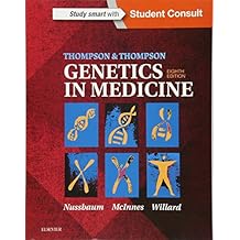Thompson & Thompson Genetics in Medicine (Thompson and Thompson Genetics in Medicine) 8th Edition