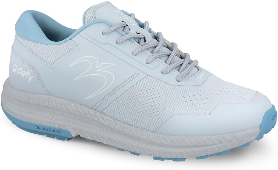 Gravity Defyer G-DEFY MightyRun Womens Energy, Performance & Comfort Running Shoe | Slip-On Comfort with VersoShock Technology for Pain Associated with Running, Walking & Prolonged Standing