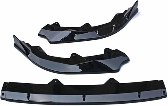Front Bumper Lip Shovel Kit Compatible Compatible for Trumpchi GAC Empow 2021-2204 Sedan Body Spoiler Splitter(Gold)