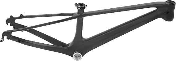 Carbon Fiber Bicycle Frame Lightweight Durable Full Suspension Mountain Bike Frame Rugged Terrain 20" Size