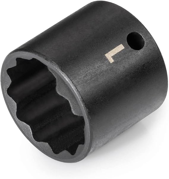 TEKTON 3/8 Inch Drive x 1 Inch 12-Point Impact Socket | SID12225