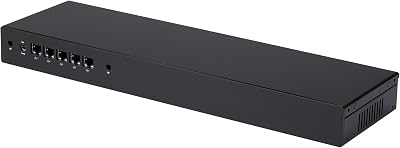 Qotom 1U Router 5X 2.5G LAN Barebone Mini PC CPU J4105 Quad Core 1.5 GHz