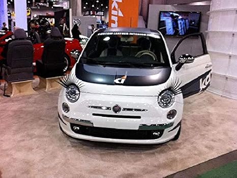 CarLashes for Fiat 500 2007-present Black