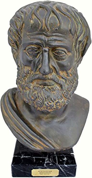 Estia Creations Aristoteles Great Statue Sculpture Ancient Greek Philosopher Bust 384-322 B.C.