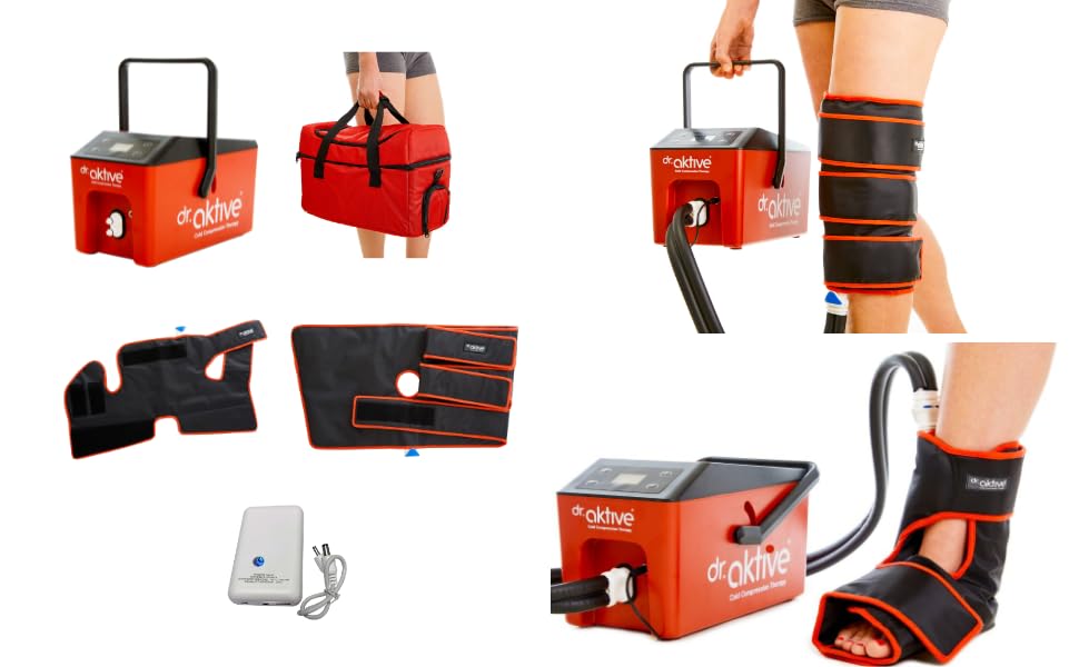 Cryo Pro Portable Package 2-360 Knee Wrap  Ankle Wrap