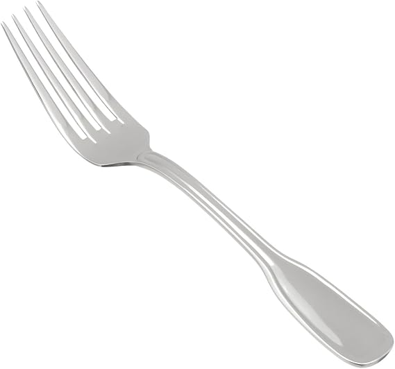 Winco 12-Piece Oxford Dinner Fork Set, 18-8 Stainless Steel