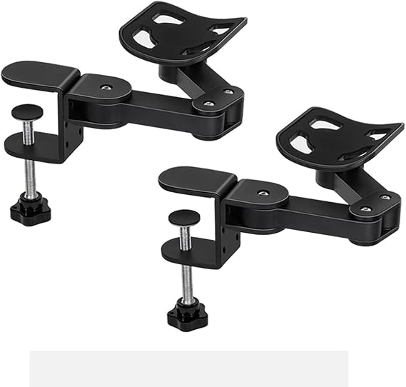 Ergonomic Arm Rest Support, Desk Bracket Arm Rest, 3-Layer Height Adjustable/360 Rotatable, for Desk Armrest Pad Rotating Wrist Rest Holder,B