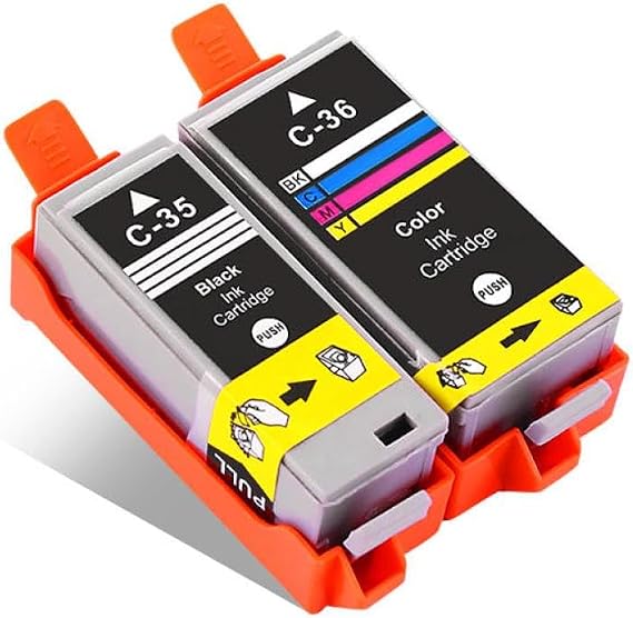 Compatible Ink Cartridge For PGI35 CLI36 PGI 35 CLI 36 PGI-35 CLI-36 Works With IP100B IP100 IP100 260 320 Printers