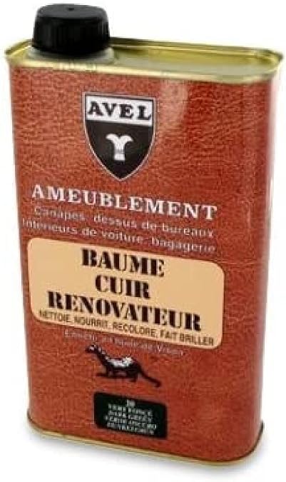 Saphir Avel Renovator Liquid Balm for Leather 500 ml - Light brown