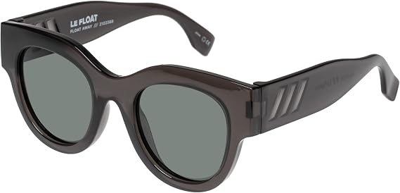 Le Specs Float Away Polarised Sunglasses for Women Round Frame Shape with High UV Protection