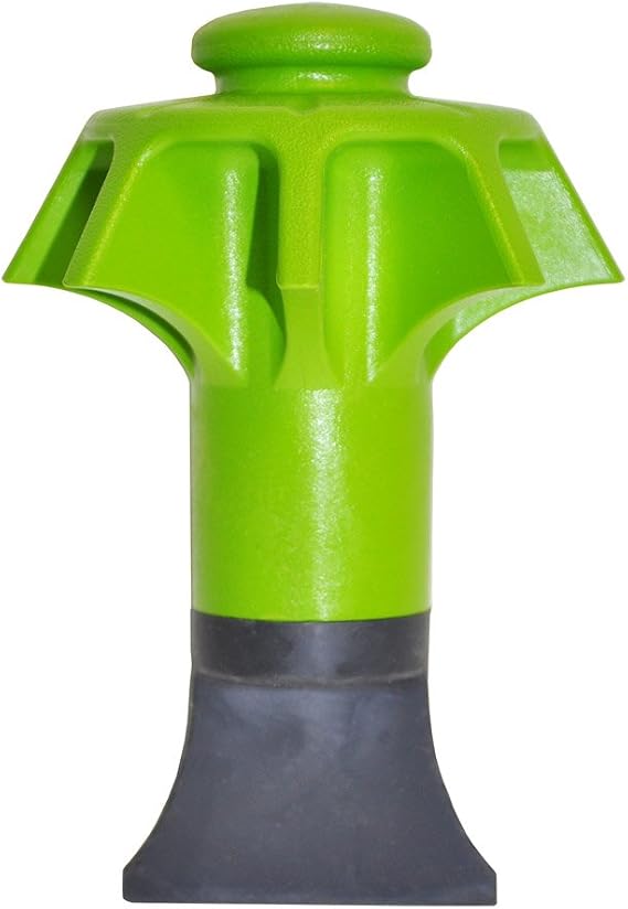 DANCO Disposal Genie Garbage Disposal Strainer | Kitchen Sink Drain Splash Guard | Food Scraper | Green (10453)