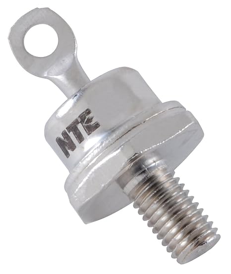 NTE Electronics NTE6003 Silicon Power Rectifier Diode, DO-5, Anode Case, 40 Amp Current Rating, 1000V