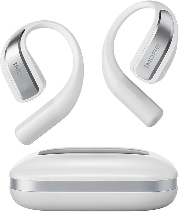 1MORE S70 Open Ear Headphones - True Wireless Bluetooth Earbuds, Comfortable Out of Ear Earbuds, Balance AIR+, IPX5 Waterproof, 40H Playtime, App Control, Clear Calls