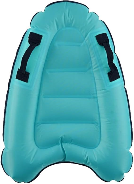 Kids' Inflatable Learning Bodyboard Safe and Easy to Use Surfboard for Pool and Beach Adventures (Blue)