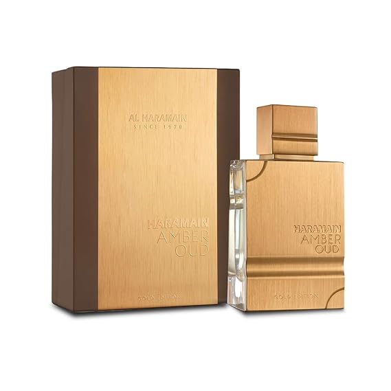 Al Haramain Amber Oud Gold Edition - Arabian Perfume for Women and Men Unisex - Long Lasting Amber - 2 oz