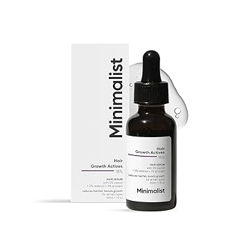 Minimalist Hair Density Serum 18% | With Procapil, Capixyl, Redensyl, Anagain & Baicapil For Hair Fall Control | Women & Men | 30 ml | 18%