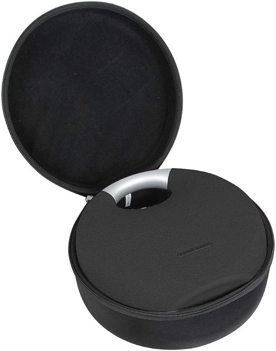 Hard Travel Case for Harman Kardon Onyx Studio 5/6 Bluetooth Wireless Speaker by Hermitshell Black