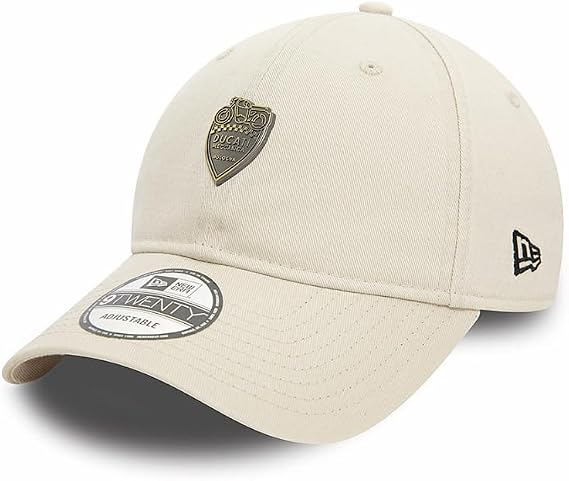 Ducati Metal Badge Cap Beige