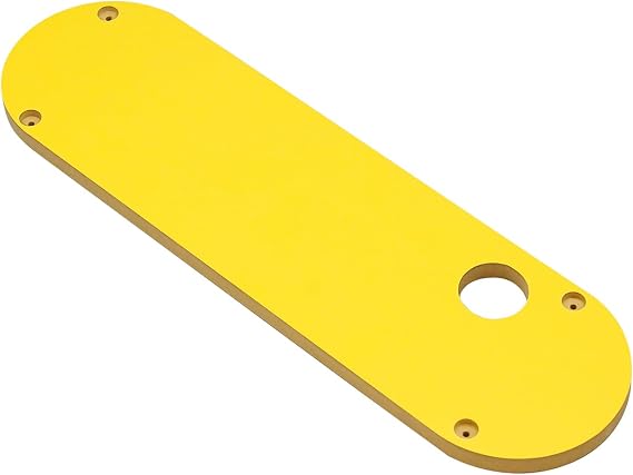 Zero Clearance Inserts for DeWalt DWE7485 table saws with Riving Knife Slot Precise Cuts with Easy Height Adjustment