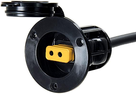 Cannon Flush Mount Power Port Downrigger Accessory, Boat Fishing Setup