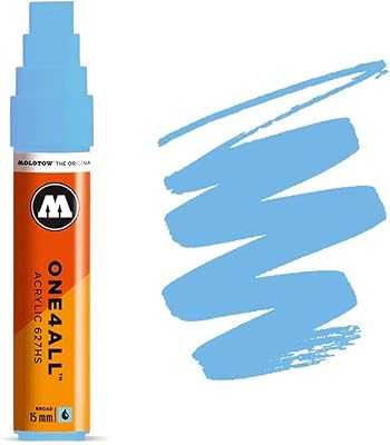 Molotow ONE4ALL Acrylic Paint Marker, 15mm, Ceramic Light Pastel, 1 Each 627.217
