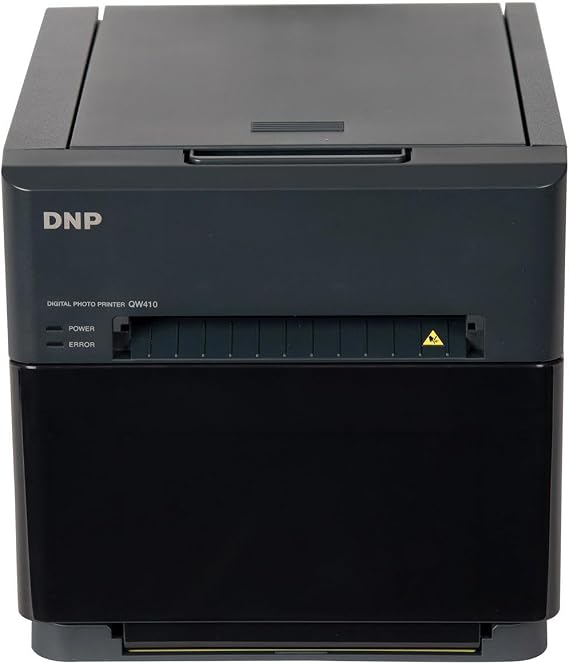 DNP QW410 4.5" Dye Sublimation Printer, 300x300 dpi, 190 4x6 Pri