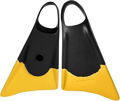Swim Fins Churchill Makapuu Malaysian or Gum Rubber. Patented Design for Swimming Fin Propulsion, Diving, Surfing, Bodyboarding, Unisex.