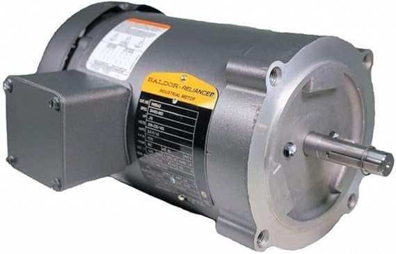 Baldor-Reliance General Purpose Motor 3 Phase .750 Hp At 60 Hz 1800 Rpm 208-230/460 V 56C Frame Tefc Enclosure 60 Hz
