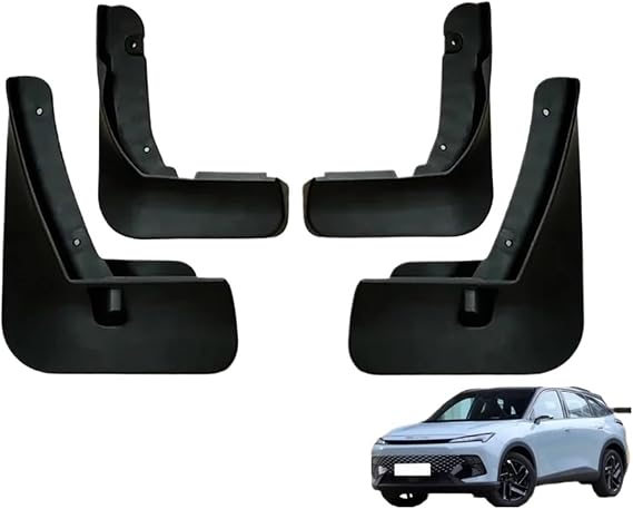 Car Mudguard Compatible with BAIC Beijing X55 II 2024 Mud Flaps Mudguards Splash Guards Front Rear Fender Mudflaps Accessories
