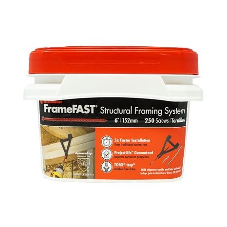 FastenMaster FrameFast 250 Pack Screws 6