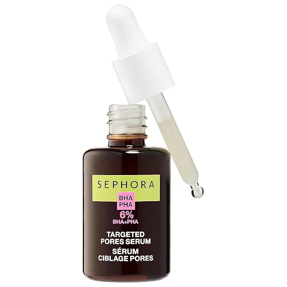 SEPHORA COLLECTION Targeted Pores Serum with BHA + PHA 1 oz / 30 mL