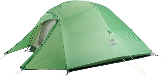 Naturehike Cloud Up 3 Person Camping Tent, Waterproof Windproof Camping