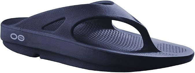 Oofos OOriginal Recovery Flip Flop - Navy - Men's 9, Women's 11