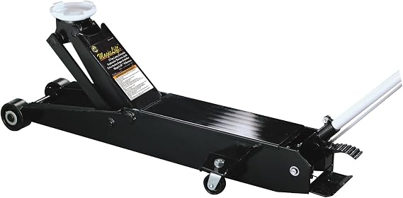 Omega 25057 Magic Lift Black Hydraulic Service Jack - 5 Ton Capacity