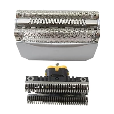 Gxcdizx 2025 Version Shaver Foil Screen & Cutter For BRAUN Series 5 51S 590cc 8595 8985 8975 8991 Silver, New Packaing