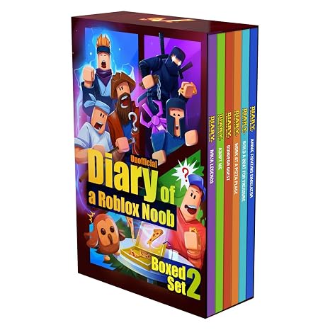Diary of a Roblox Noob: 6 Video Game Adventure Stories - Independent & Unofficial Roblox Chapter Book Series for Boys & Girls (Part 2)
