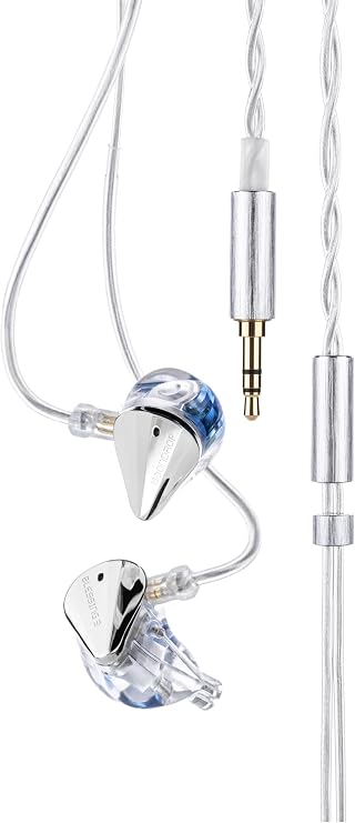 2023 VGP Gold Award Moondrop Blessing 3 HIFI In-Ear Earphones, Canal Type, Wired, 2DD+4BA Hybrid, 3.5mm Plug, 0.78mm 2pin Connector Design