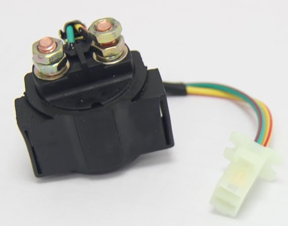 X-PRO Starter Relay SOLENOID for 4-stroke GY6 Engine 50cc-250cc ATV Dirt Bikes Scooters Go Karts Dune Buggys Quad 4 Wheeler
