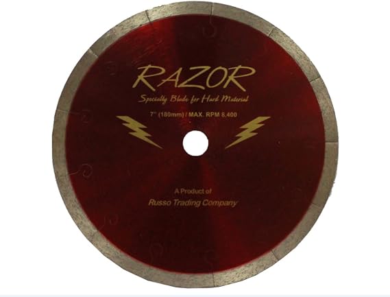 RTC DB7GRAZ Razor Gold Diamond Blade, 7-Inch
