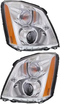 For Cadillac DTS Headlight Assembly 2006-2011 Pair Driver and Passenger Side | HID Type | GM2502275  GM2503275