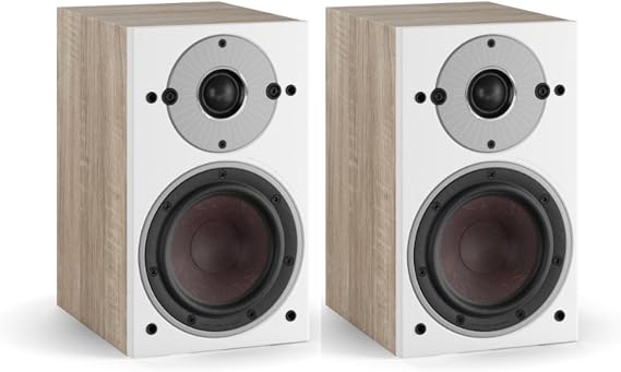 Dali Oberon 1 C Speakers with Sound Hub Compact - Light Oak
