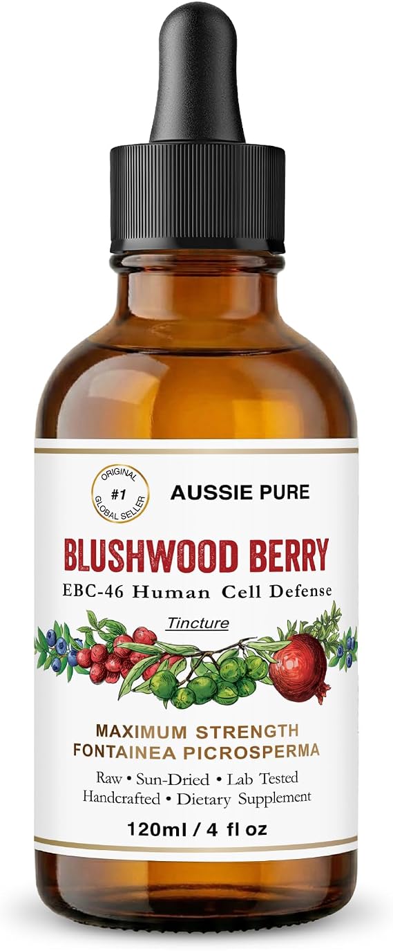 Blushwood Berry Extract EBC-46 Tincture, Alcohol-Free, 120mL