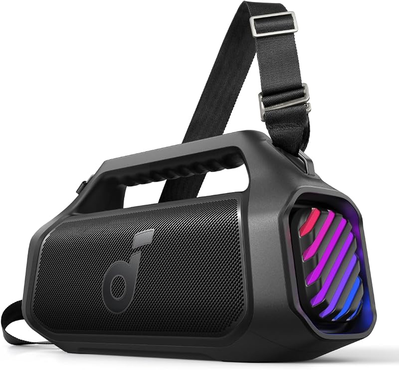 Anker Soundcore Boom 2 Plus Bluetooth Speaker Up to 140W Output/IPX7 Waterproof Standard/Up to 20 Hours Playback/BassUp 2.0 Technology/Battery Function/Pro Equalizer