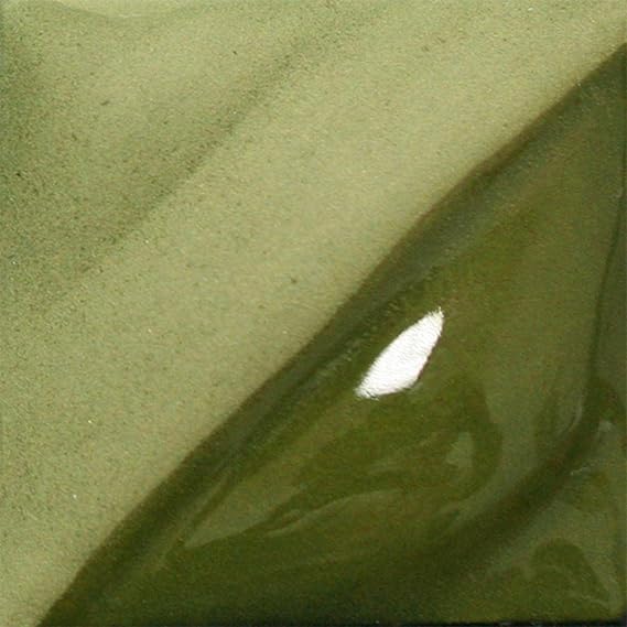 AMACO Lead-Free Velvet Underglaze - Avocado, 16 oz