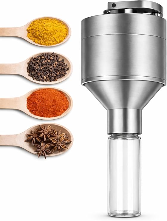 Kitchen Spice Grinder Set | Superfine Grinding | Precision Hand Mill for Consistent Coarse to Fine Grinds - Pepper Grinder Kit