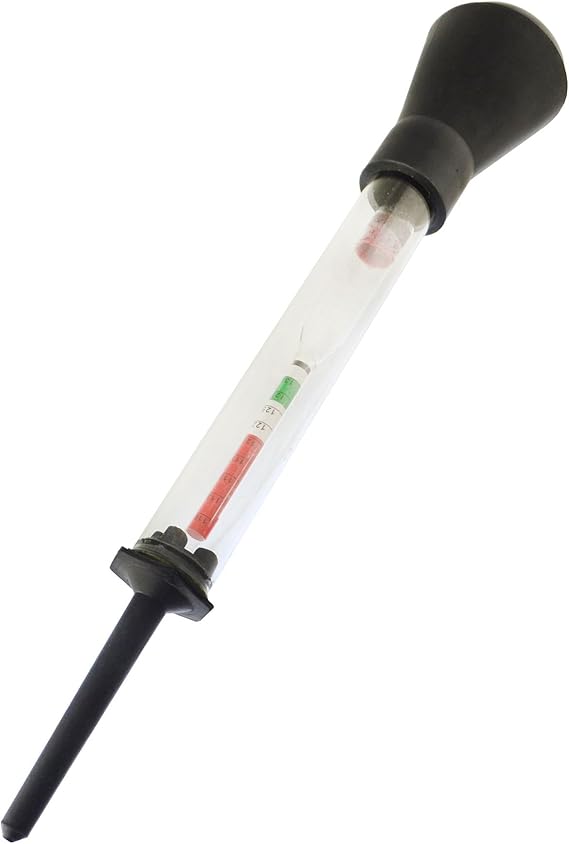 AB Tools Battery Hydrometer Testing Electrolyte Level Density Lead Acid Specific Gravity