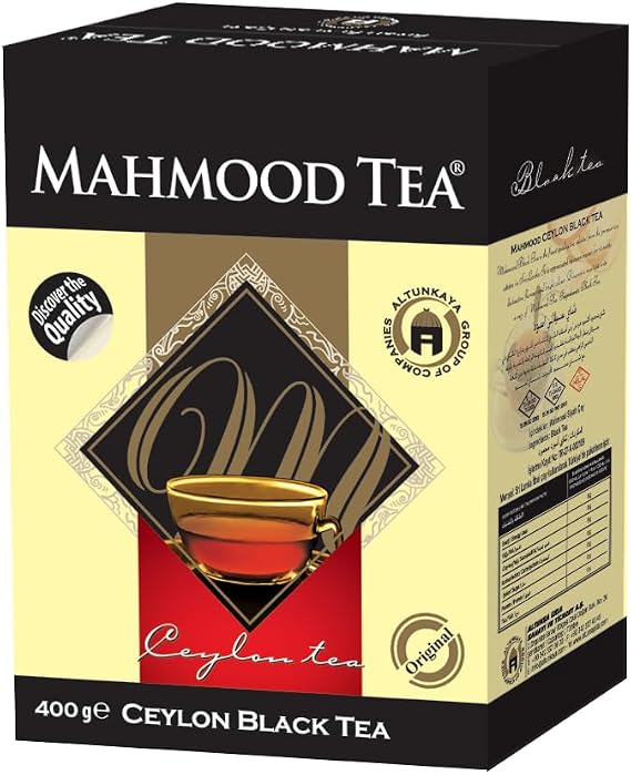 Mahmood Tea Ithal Seylan Siyah Dökme Çayı Kutu 400 G